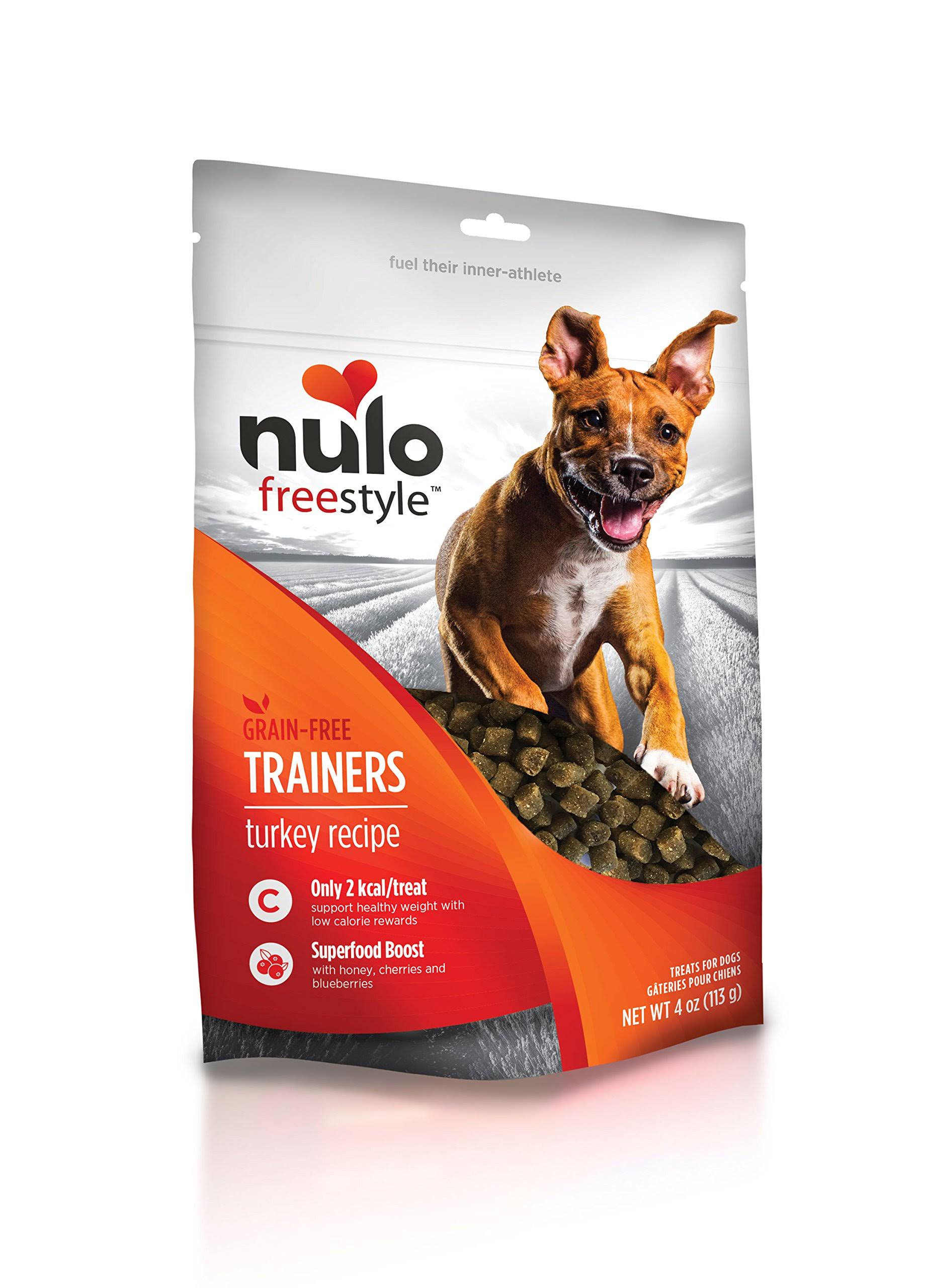 Nulo Freestyle Trainers Grain Free Turkey Dog Treats - 4 oz
