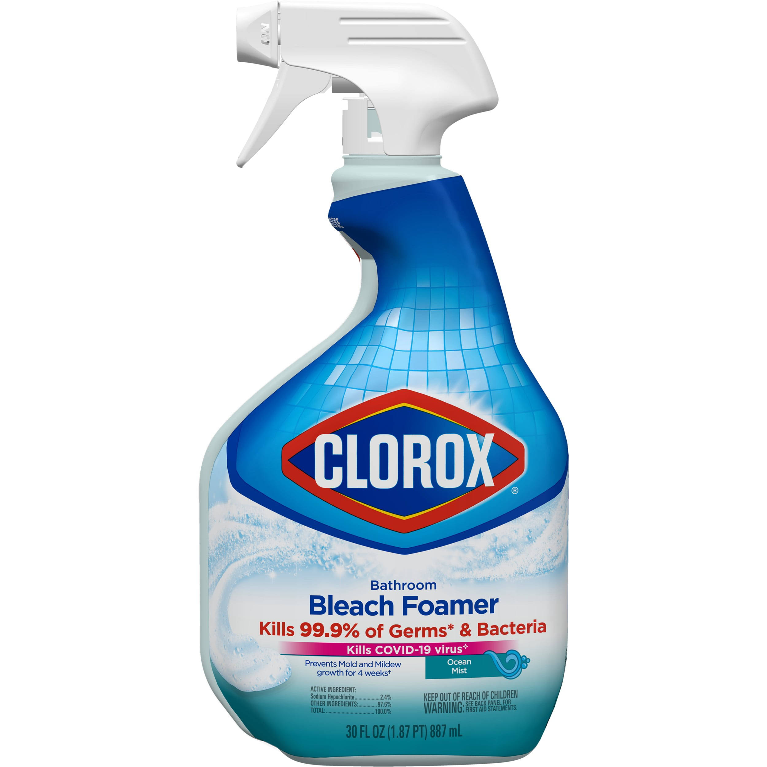 Clorox Bleach Foamer Bathroom Cleaner - 30oz