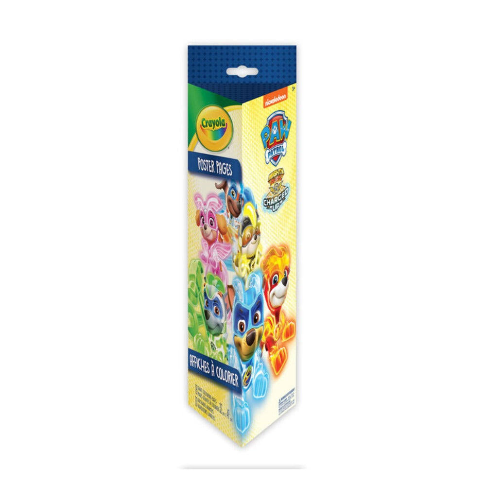 Crayola 30379725 Paw Patrol Poster Pages