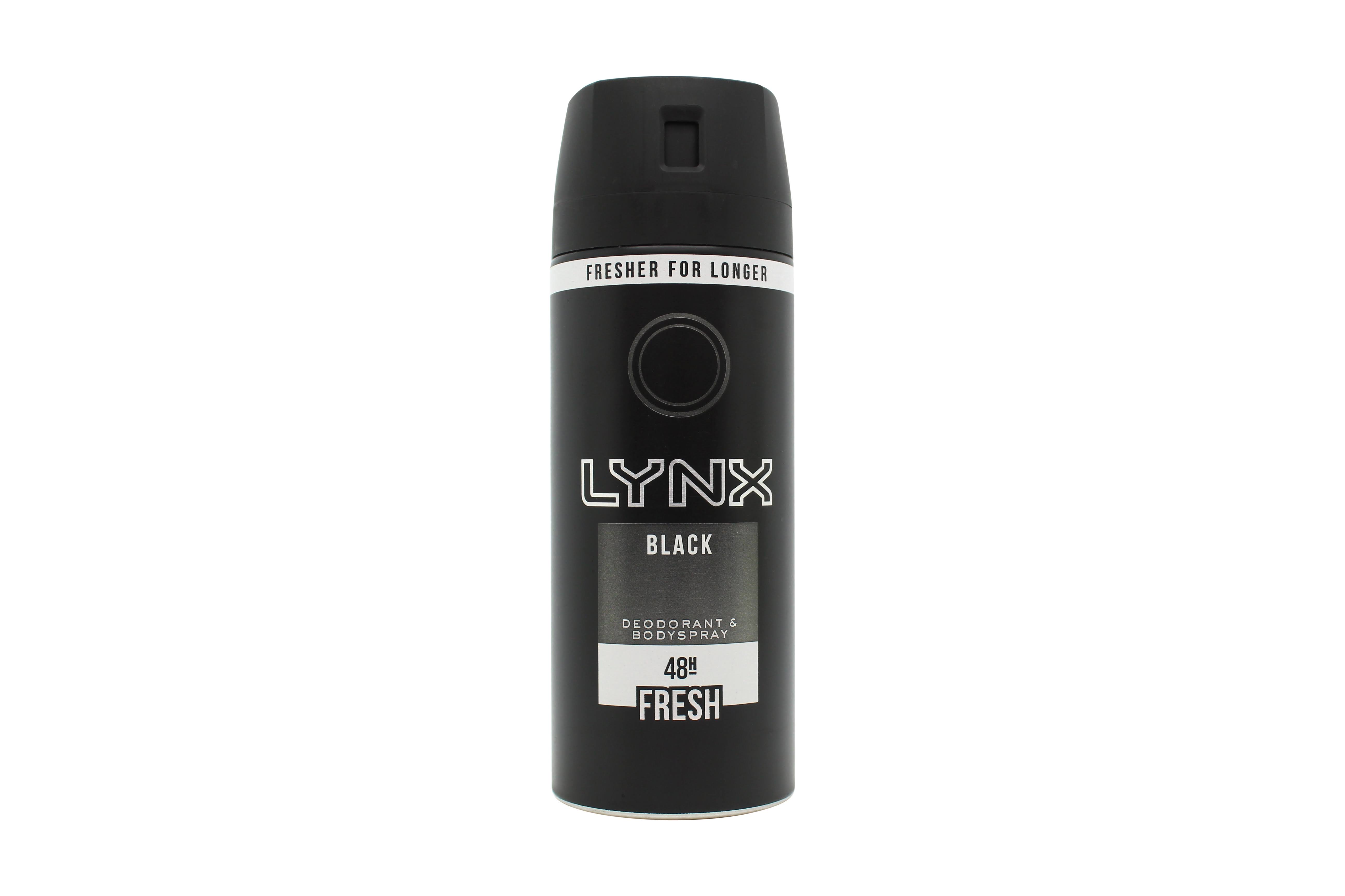 Lynx Black Body Spray Deodorant Aerosol - 150ml