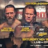 Chris Jericho Retains ROH World Title At AEW Full Gear (Clips)