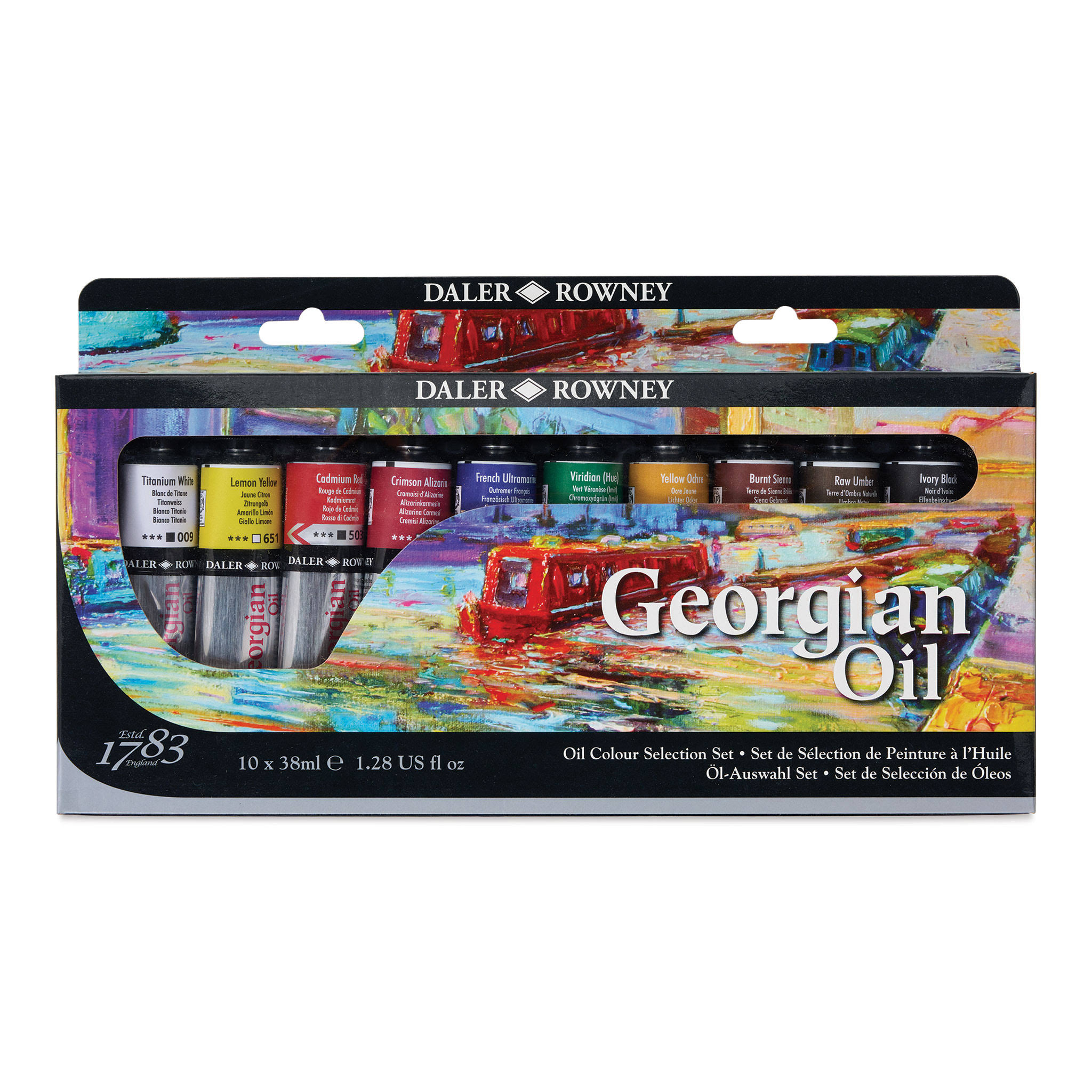 Daler-Rowney Georgian Oil Color Selection Set - 38ml