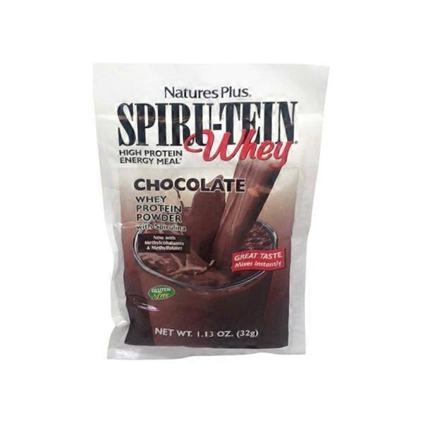 Nature's Plus Spirutein Whey Chocolate - 1.2 oz packet