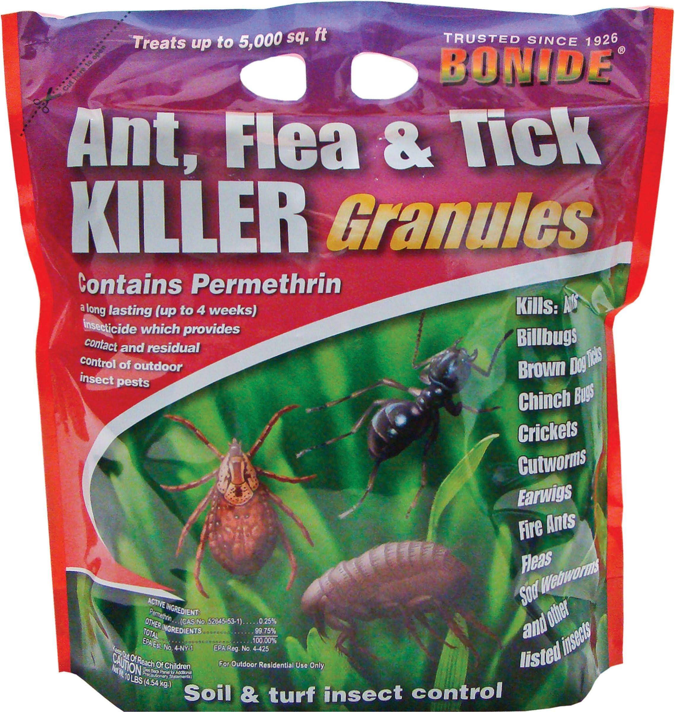 Bonide Products Ant Flea and Tick Killer Granules - 10lbs
