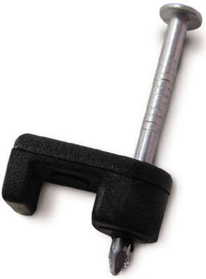 Gardner Bender Coaxial Cable Staple - Black