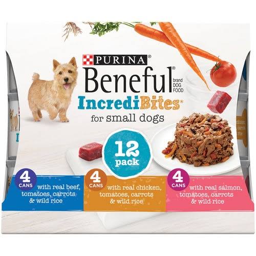 Purina Beneful Incredibites For Small Dogs Variety Pack - 12ct