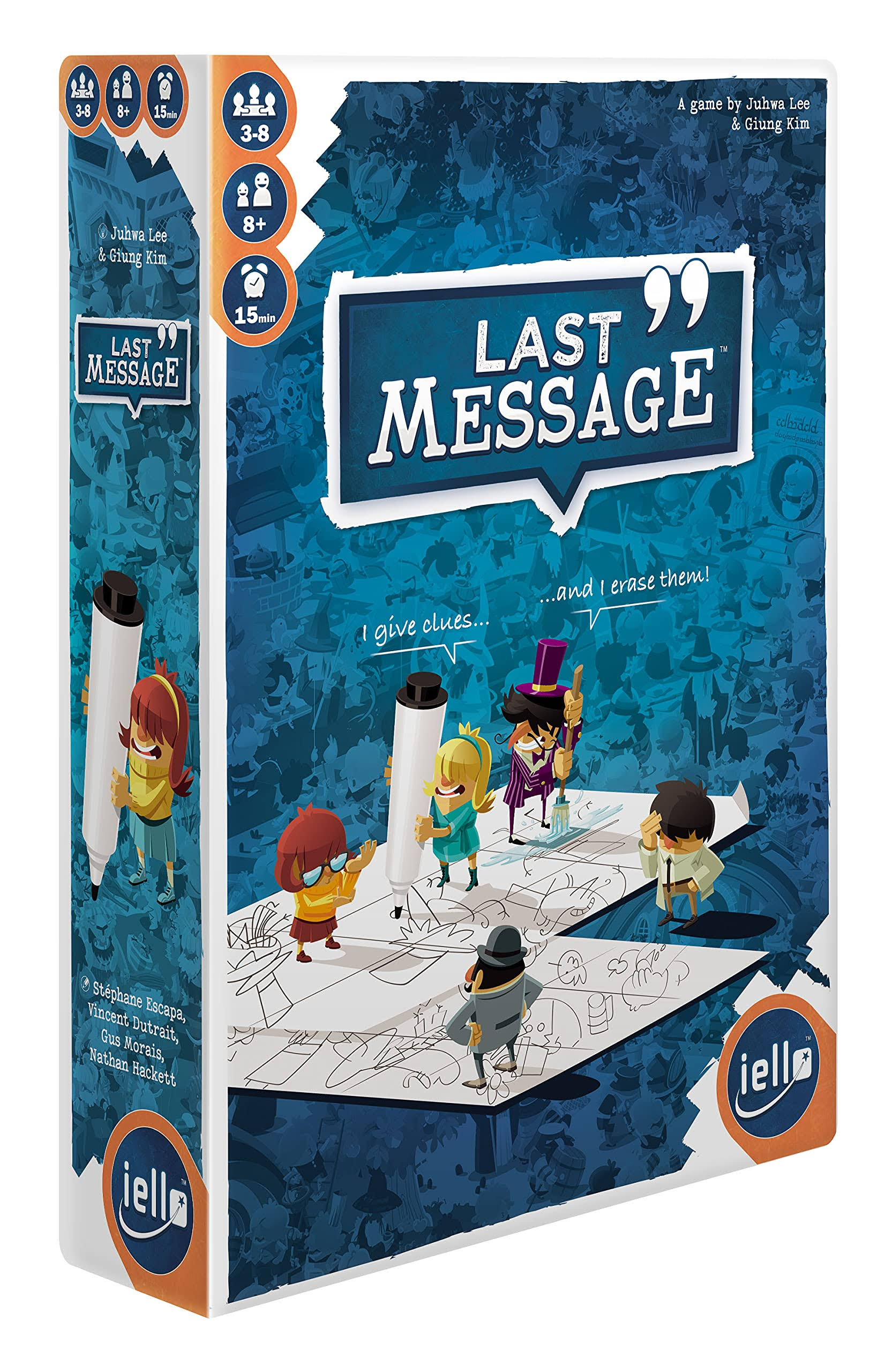 IELLO Last Message Board Game