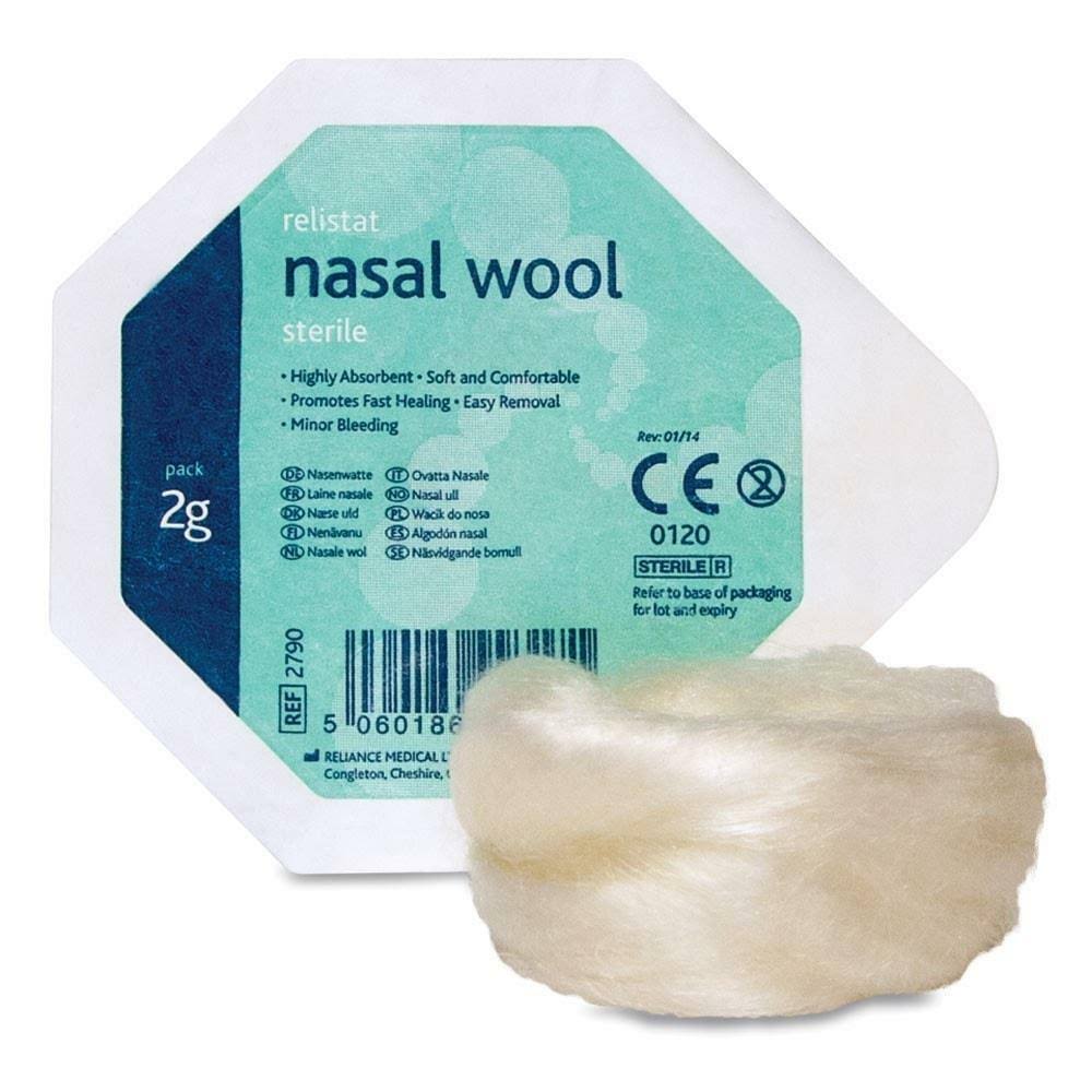 Safetyshop Nasal Wool Sterile 2G