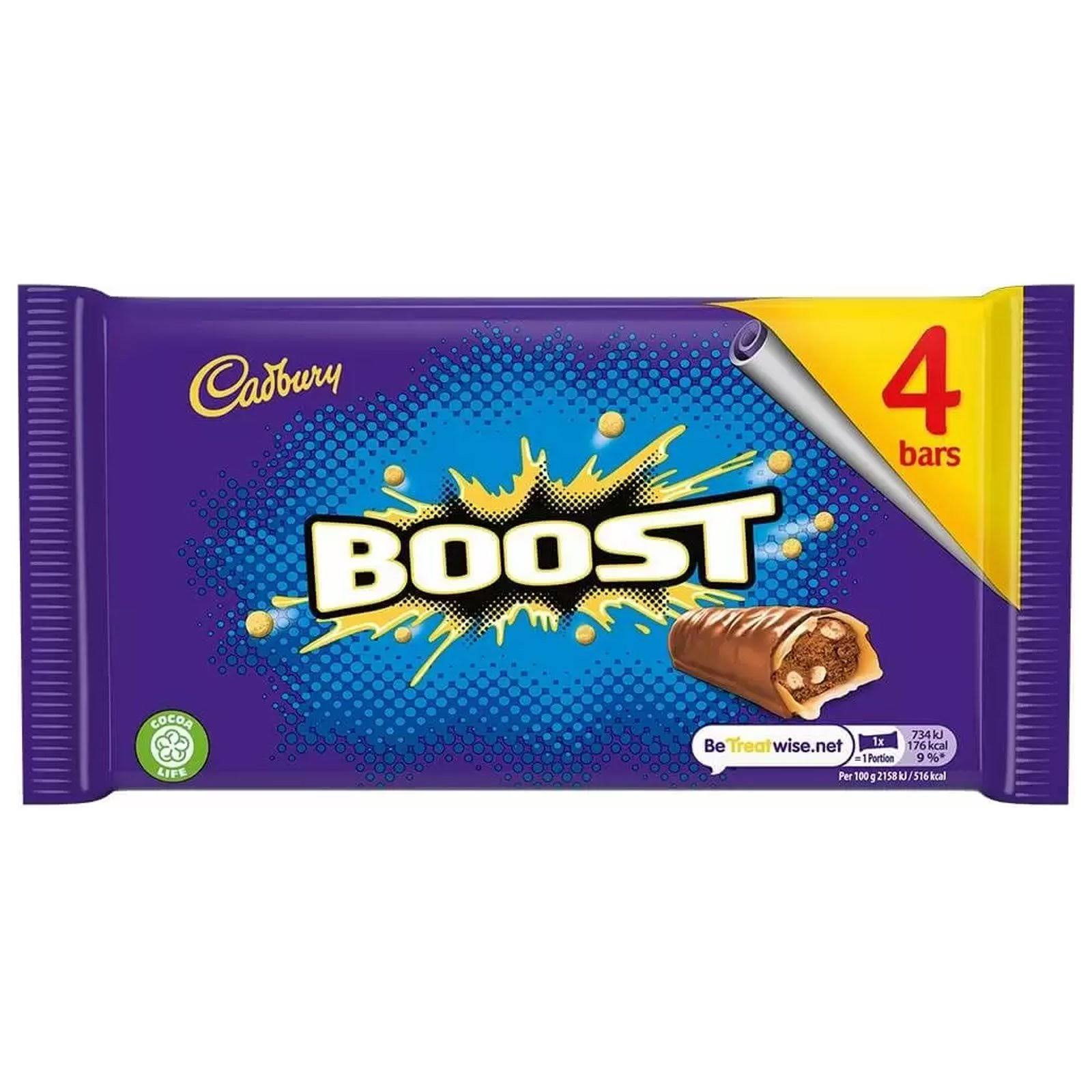 Cadbury Boost 4's