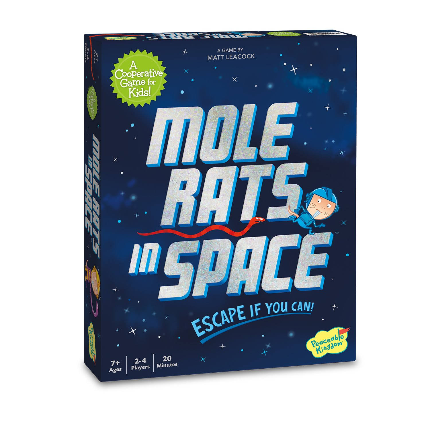 Peaceable Kingdom - Board Game - Mole Rats in Space
