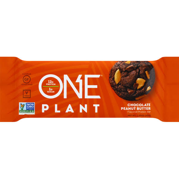 One Plant Protein Bar, Flavored, Chocolate Peanut Butter - 1.59 oz
