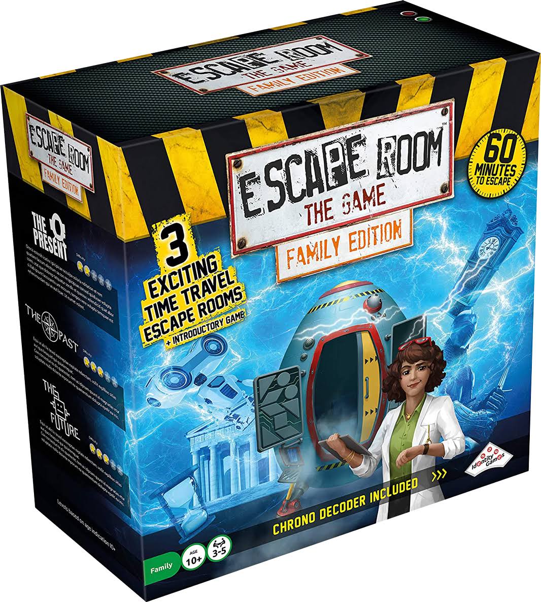Identity Games Escape Room The Game Family Time Travel