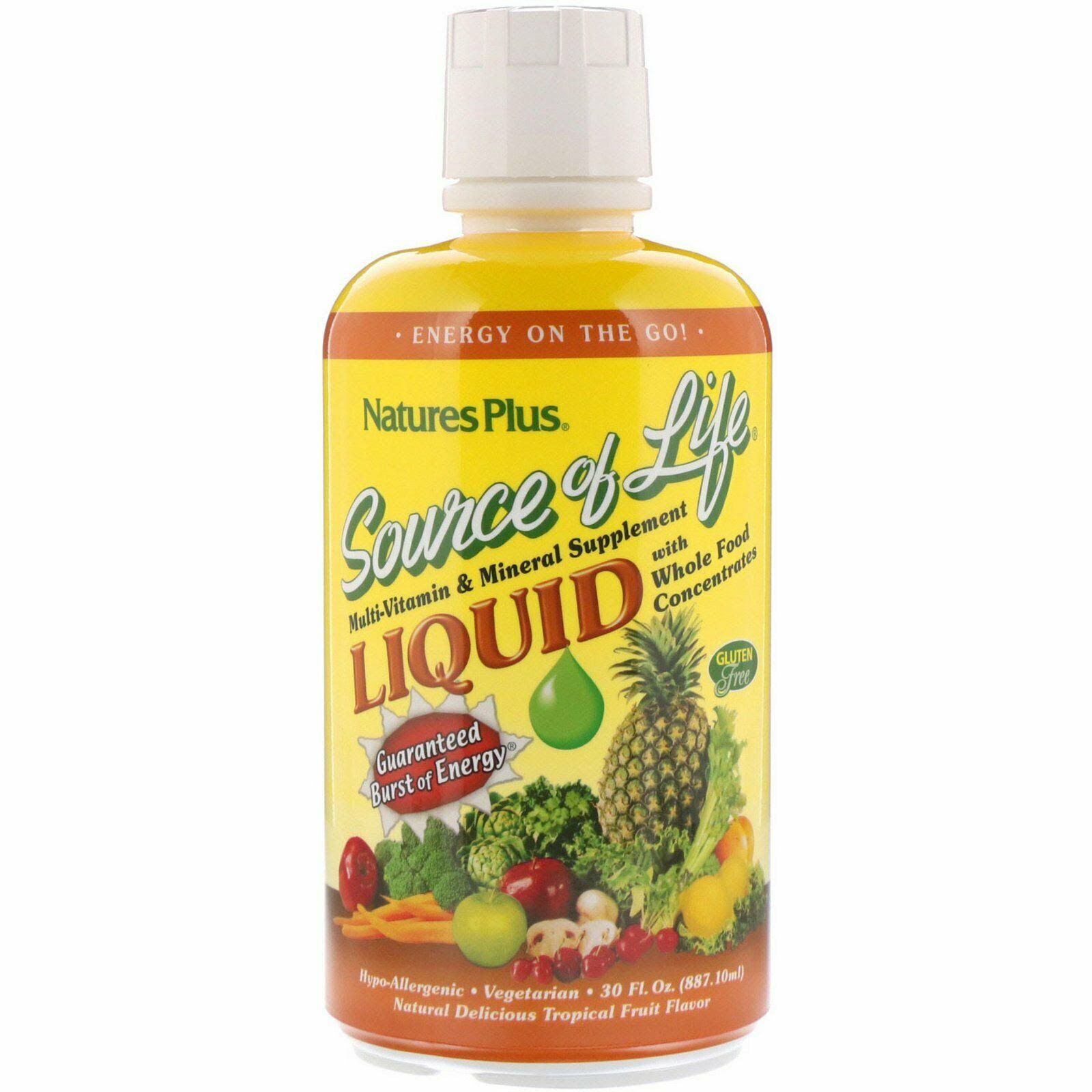 Nature's Plus Source of Life Liquid - 887 ml