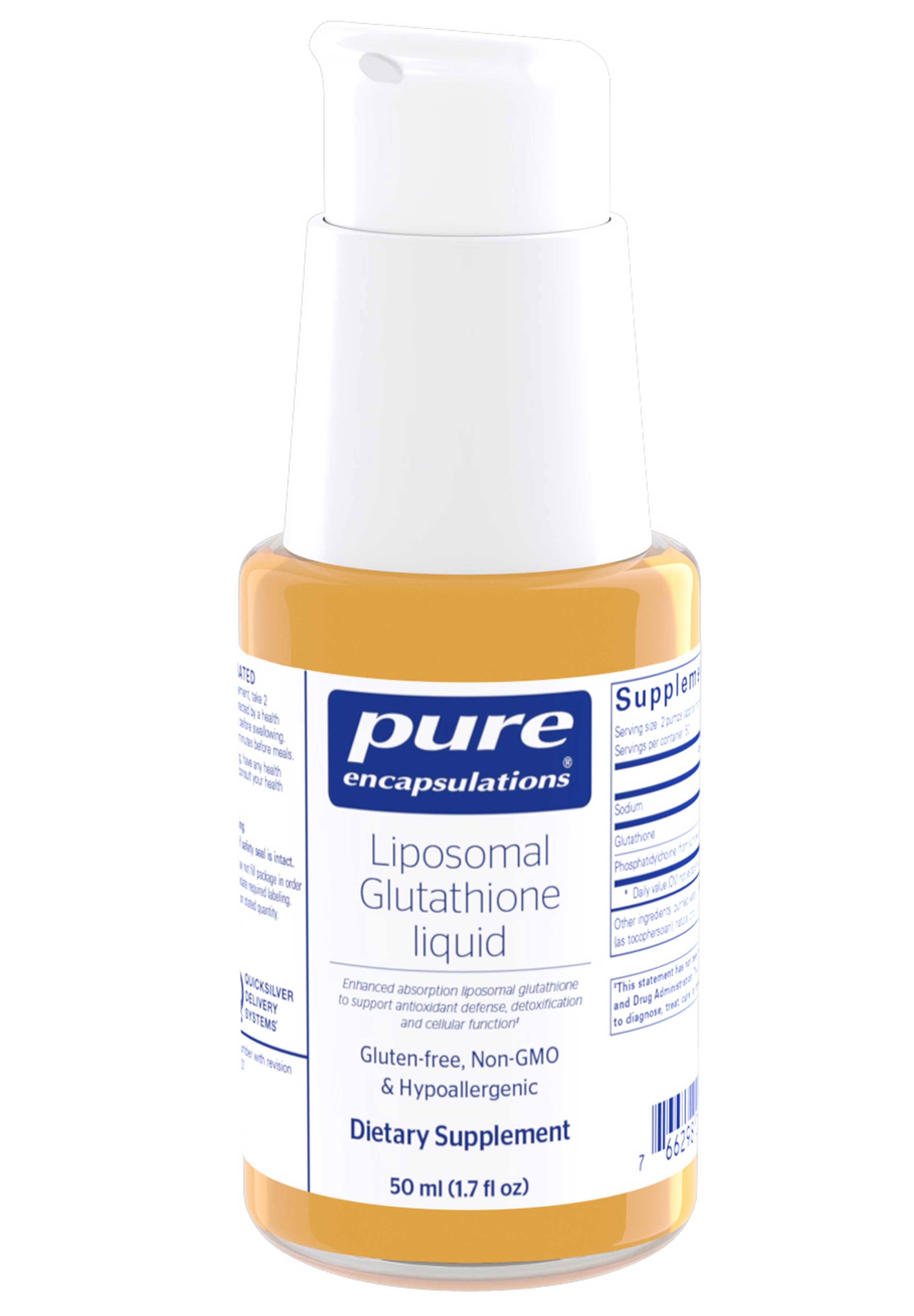 Pure Encapsulations Liposomal Glutathione Liquid