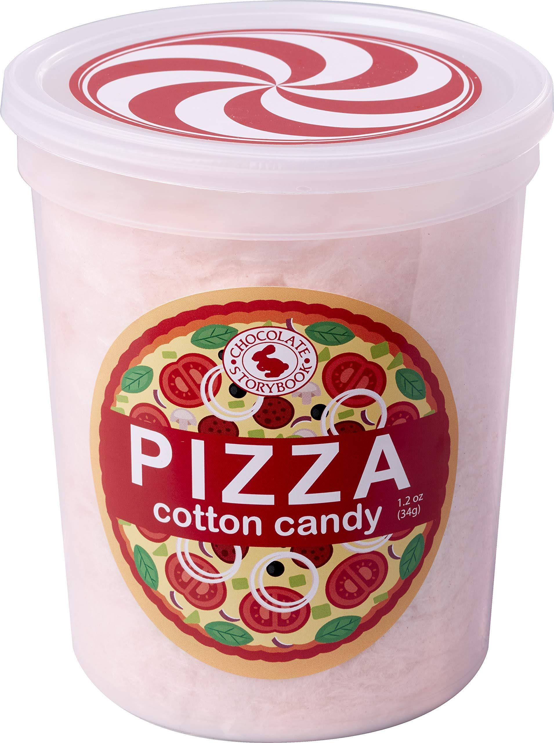 Pizza Gourmet Flavored Cotton Candy –