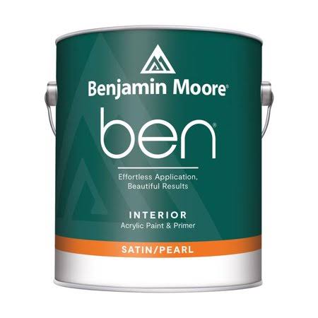Ben Waterborne Interior Paint- Satin/Pearl N628