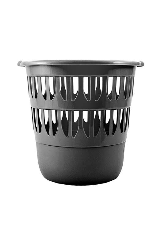 Thumbs Up Round Waste Basket, Volcanic Ash