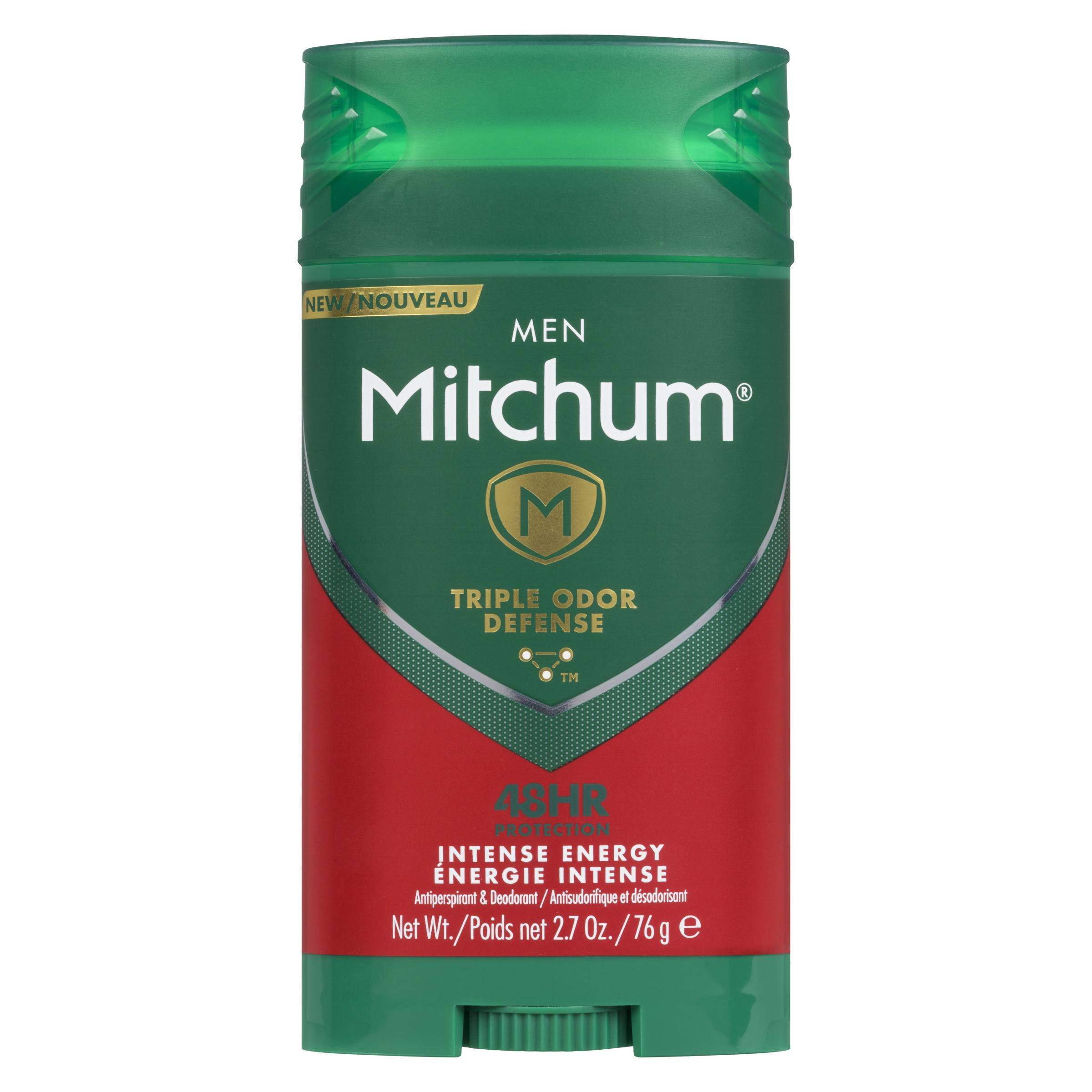 Mitchum® Men Invisible Solid Deodorant - Intense Energy, 76g
