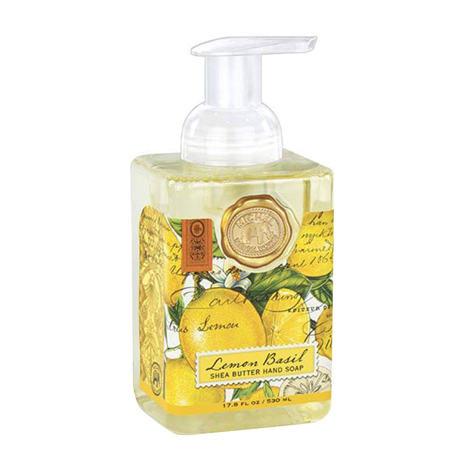 Michel Design Works Foaming Soap - Lemon Basil, 17.8oz