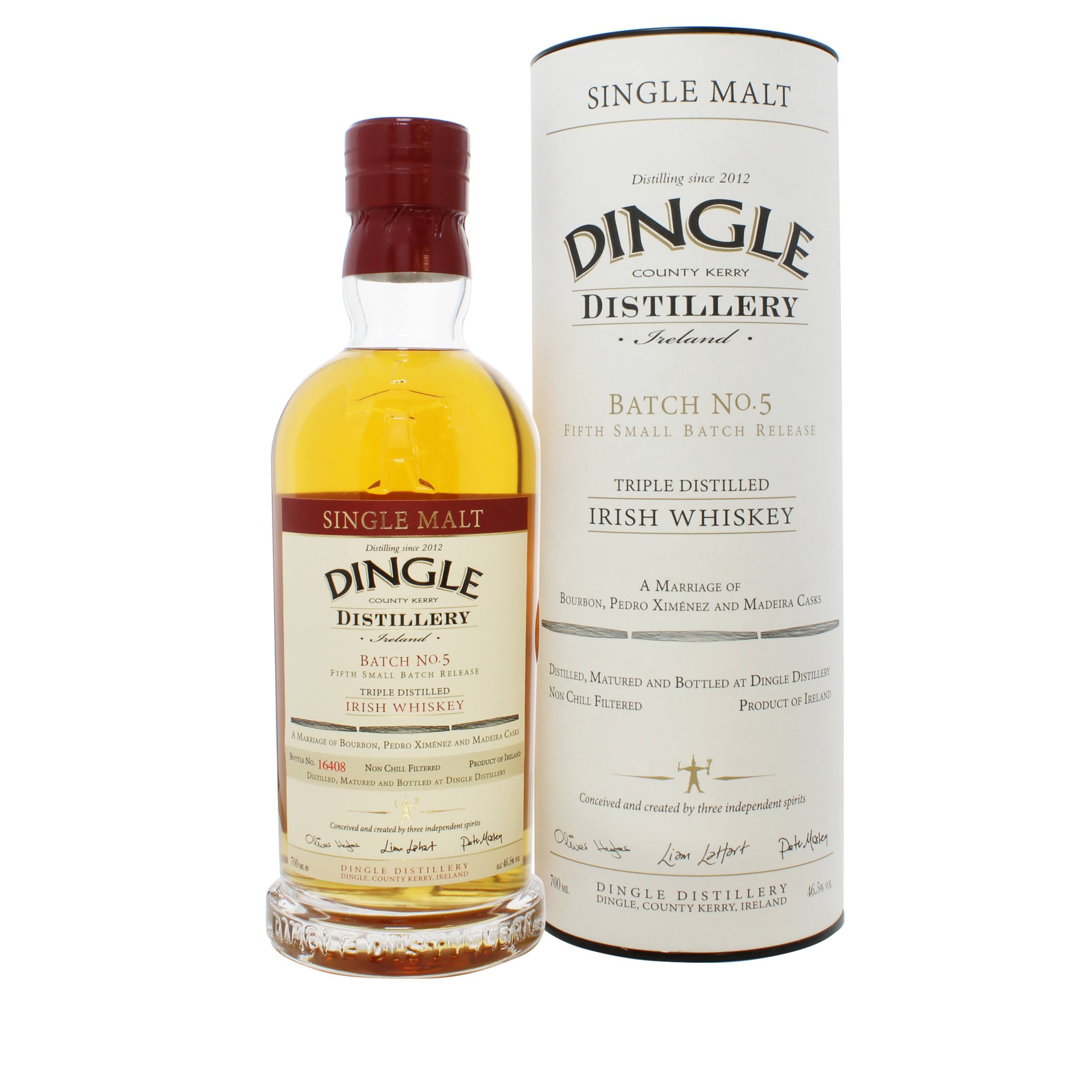 Dingle Single Malt Irish Whiskey Batch 5