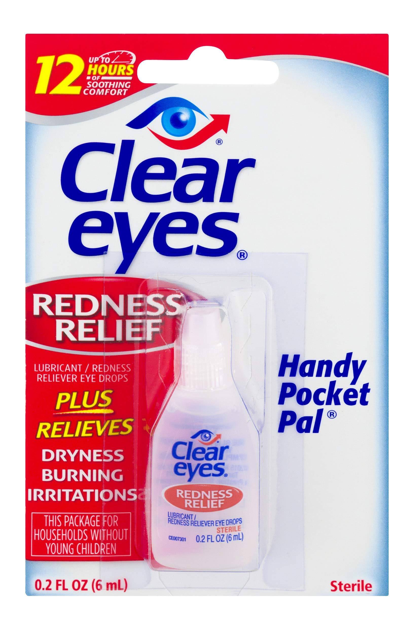 Clear Eyes Redness Relief Handy Pocket Pal - 0.2 fl oz