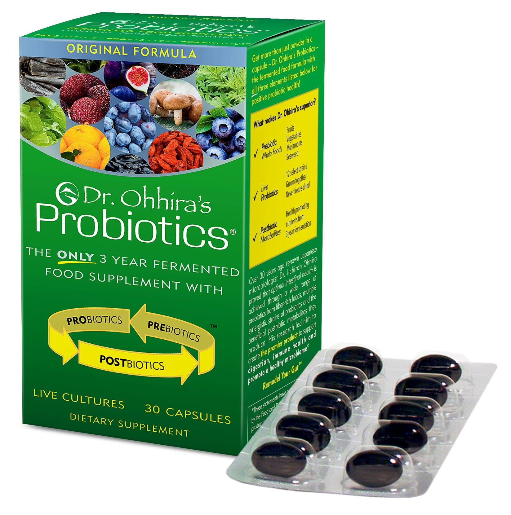 Dr. Ohhira's Probiotics Original Formula - 30 Capsules