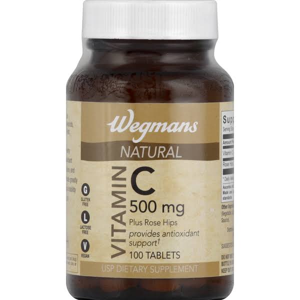 Baldwins Vitamin C 500mg Plus Rosehips 100 Vegetarian Tablets