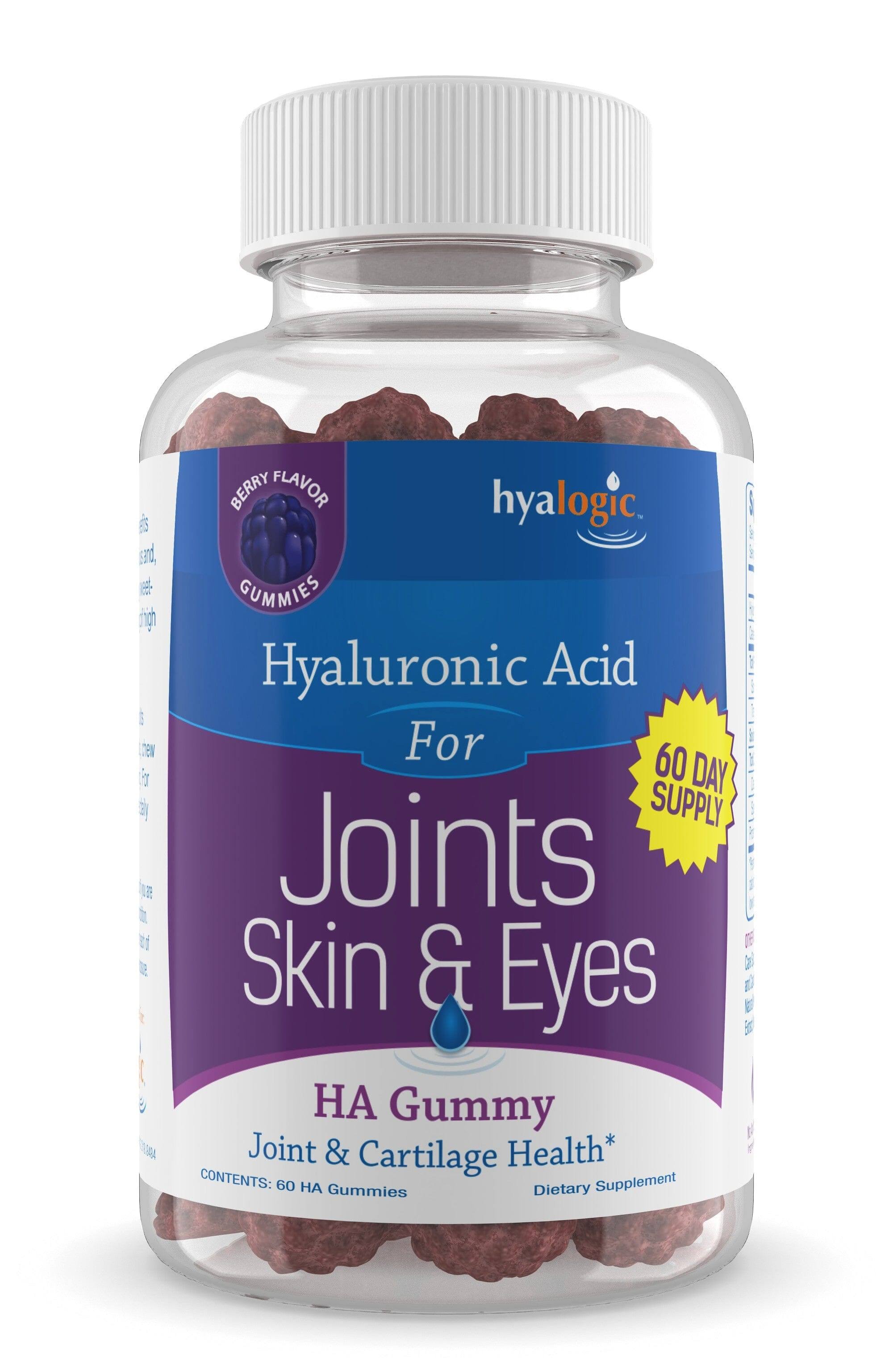 Hyalogic Hyaluronic Acid for Joints - 60 Gummies