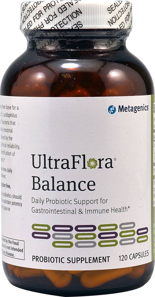 Metagenics UltraFlora Balance - 120 Capsules