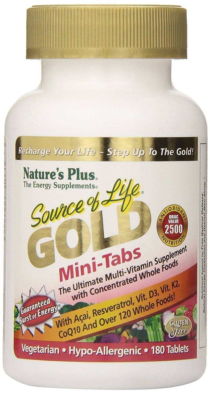 Nature's Plus Source of Life Gold Mini-Tabs - 180 tablets