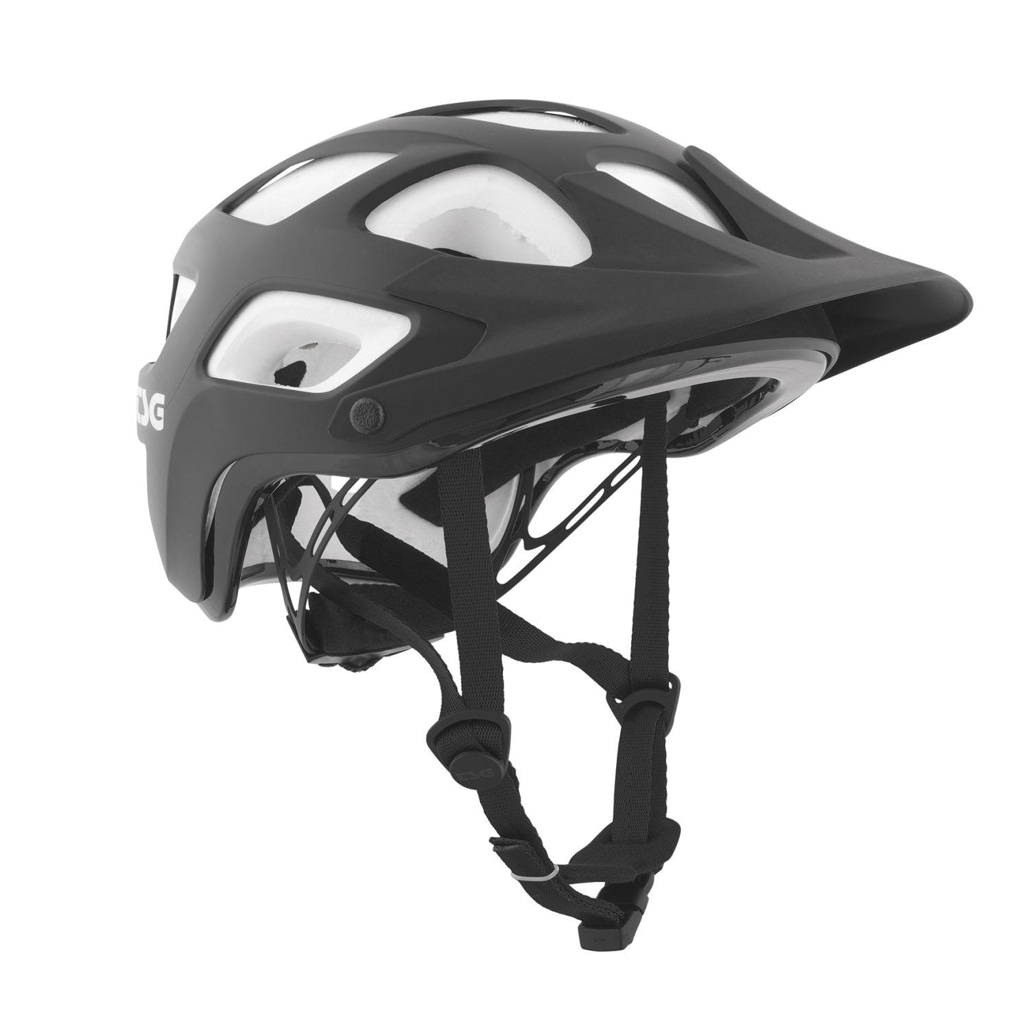 TSG Trail MTB Helmet Seek Solid Color - Satin Black