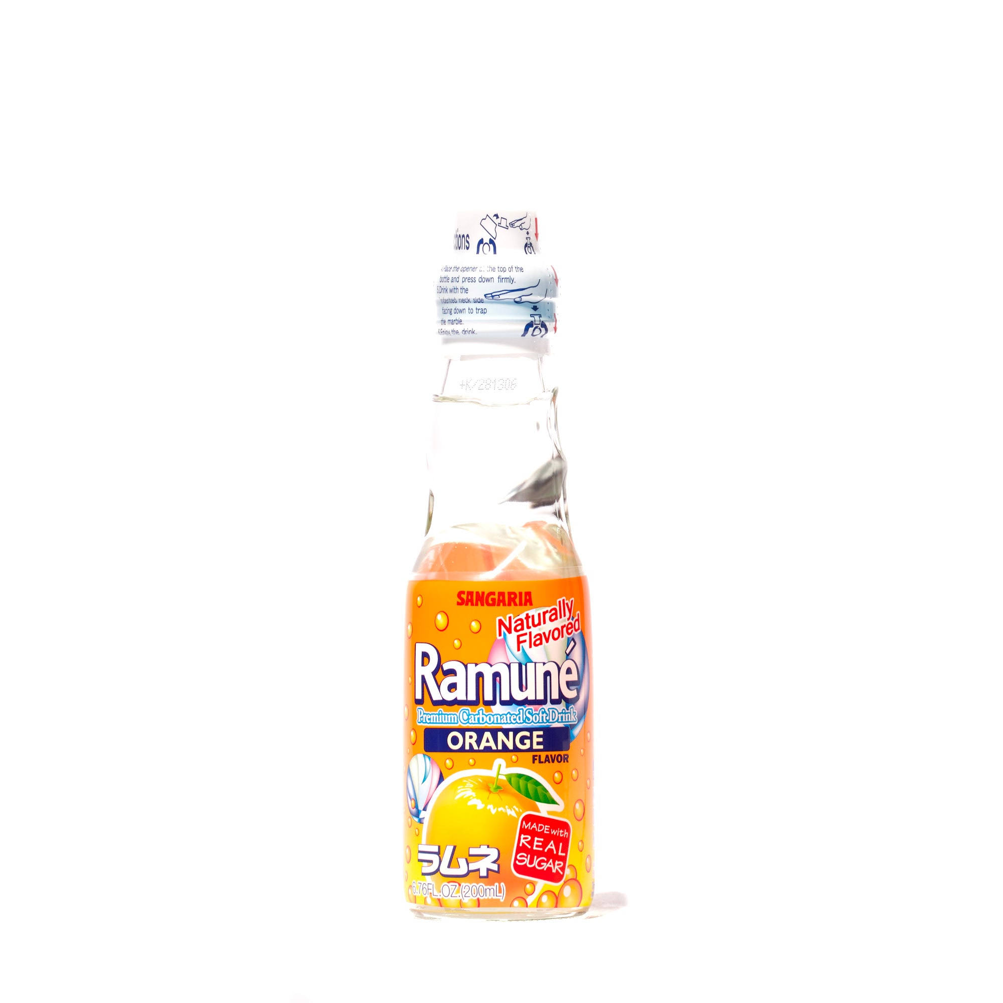 Sangaria Soft Drink Carbonated - Orange Flavor