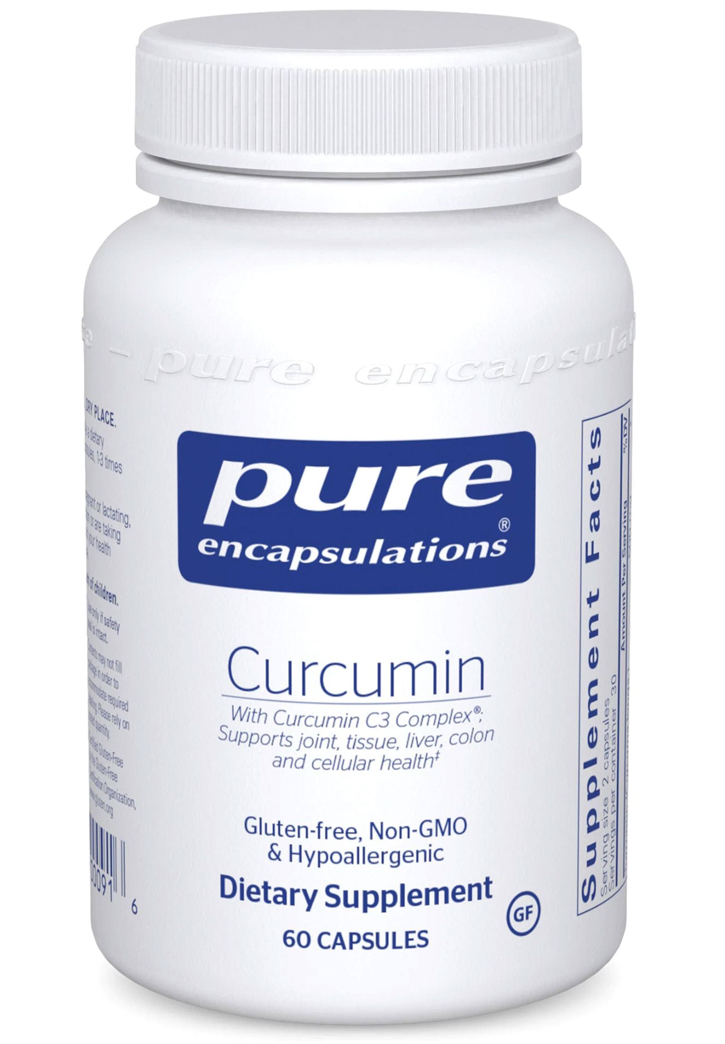 Pure Encapsulations Curcumin Supplement - 60ct