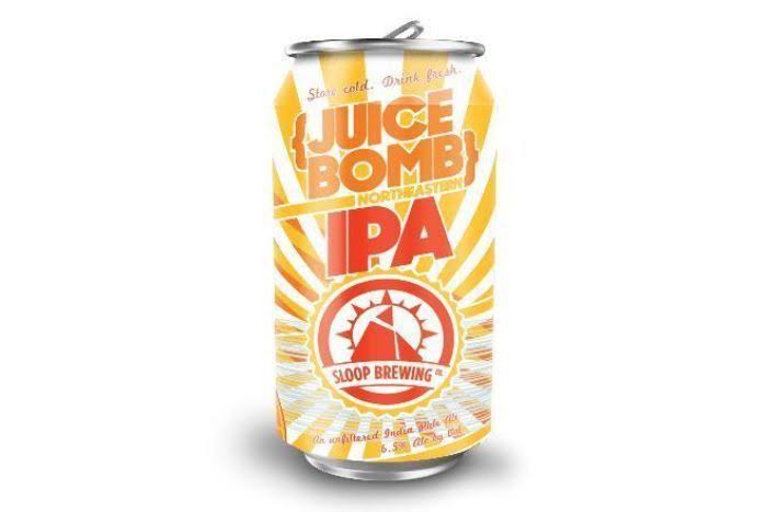 Sloop Brewing Juice Bomb IPA 12 fl oz Cans - 6 Pack - City Fresh Market - Delivered by Mercato