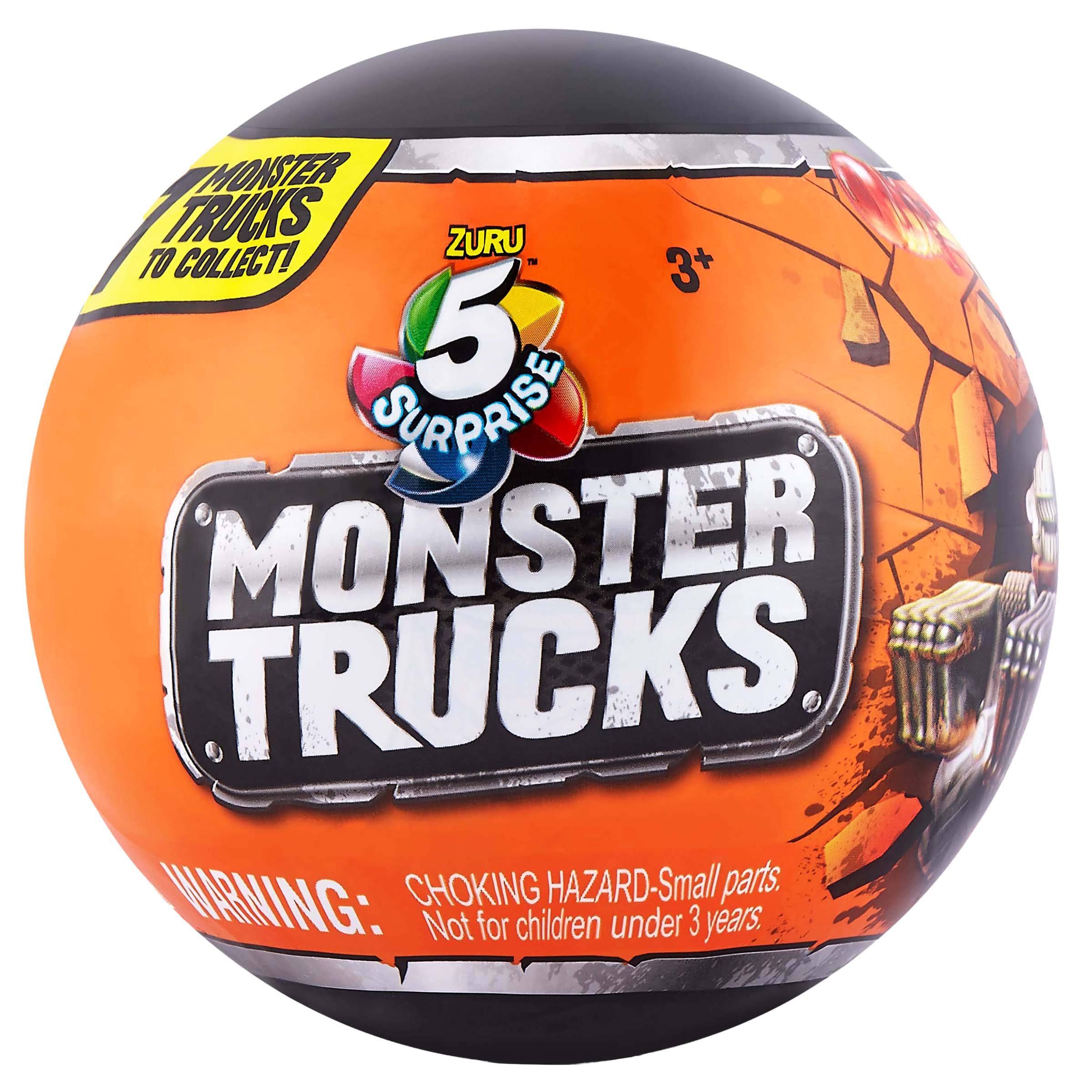 5 Surprise Monster Trucks Assorted