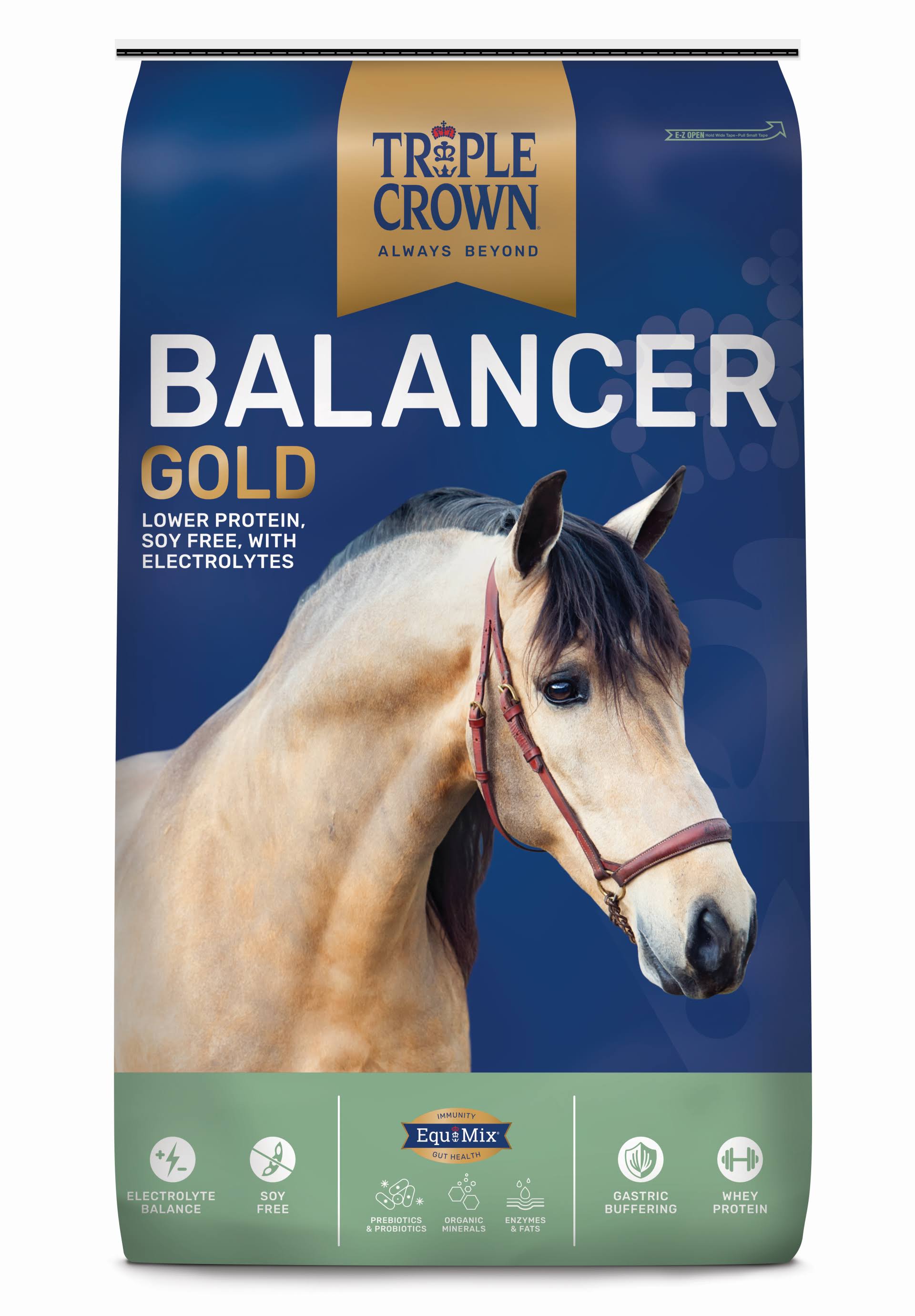 Triple Crown Balancer Gold Horse Feed 50 lb Bag | Mackey's