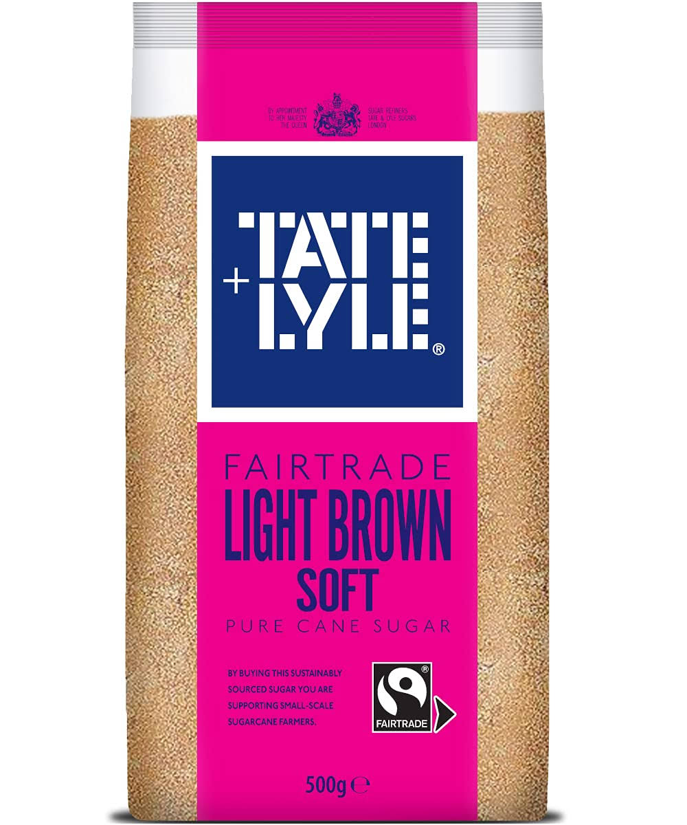 Tate + Lyle Fairtrade Light Brown Sugar - 500g