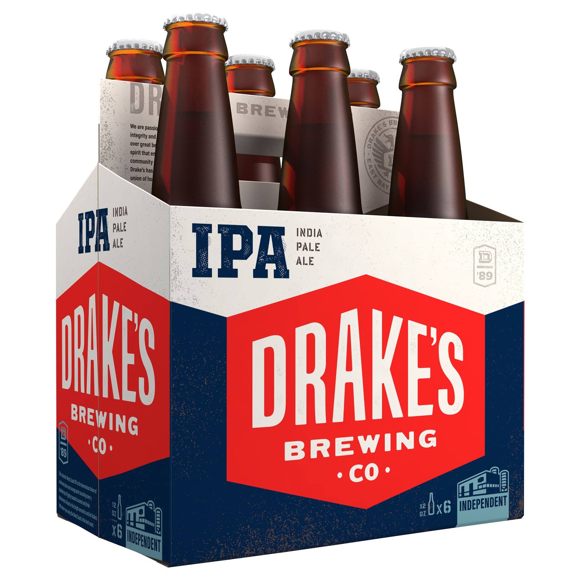 Drake's Brewing Co IPA India Pale Ale - 12 fl oz