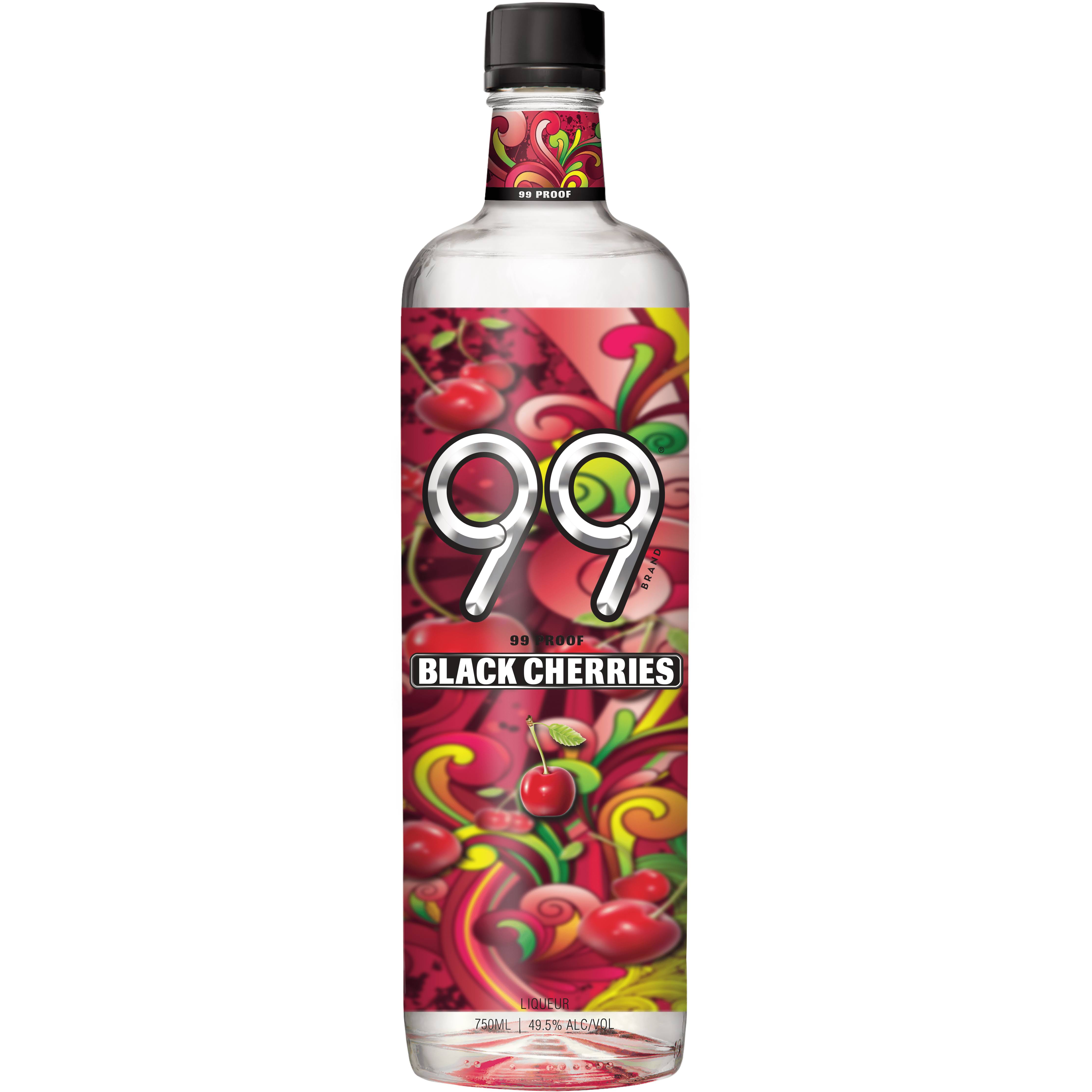 99 Brand Black Cherries Liqueur - 750ml