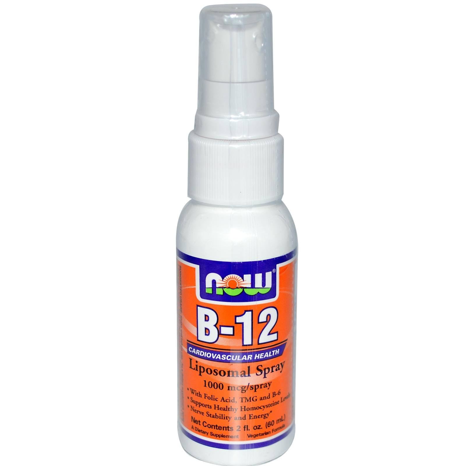 Now Vitamin B-12 Liposomal Spray