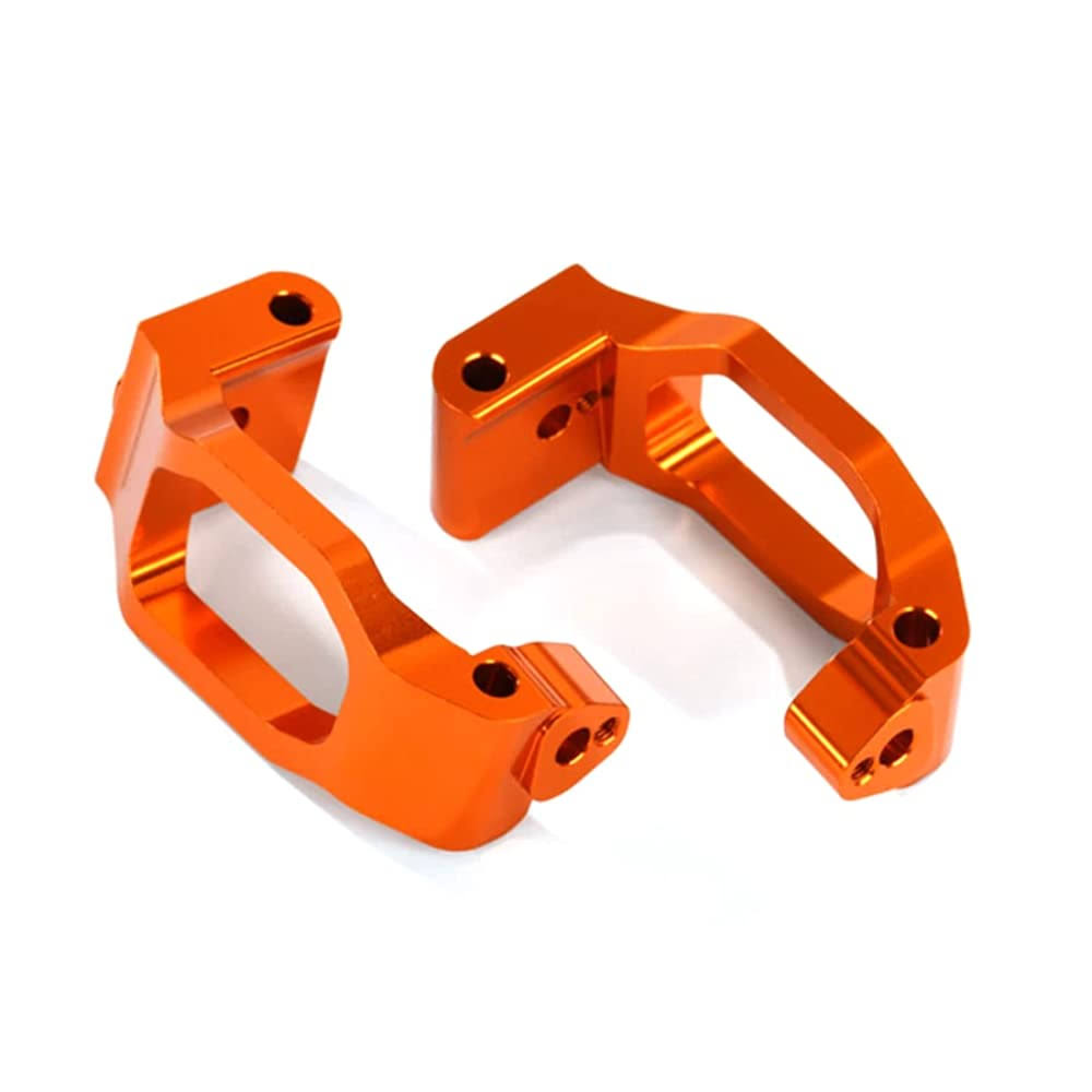 Traxxas 8932A Maxx Aluminum Caster Blocks Orange | HOBBYTECH Toys