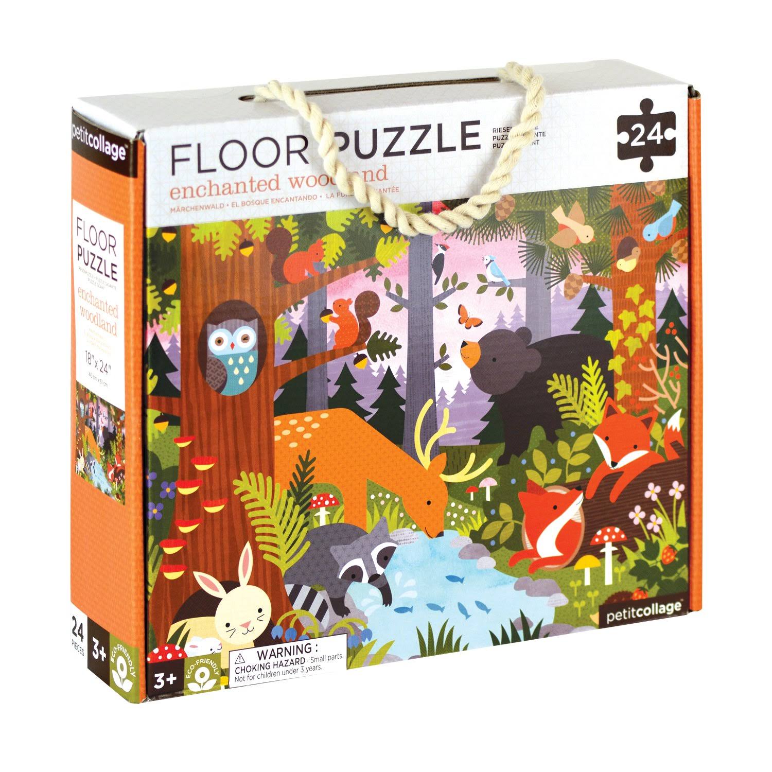 Petit Collage Enchanted Woodland Floor Puzzle - 24 Pieces