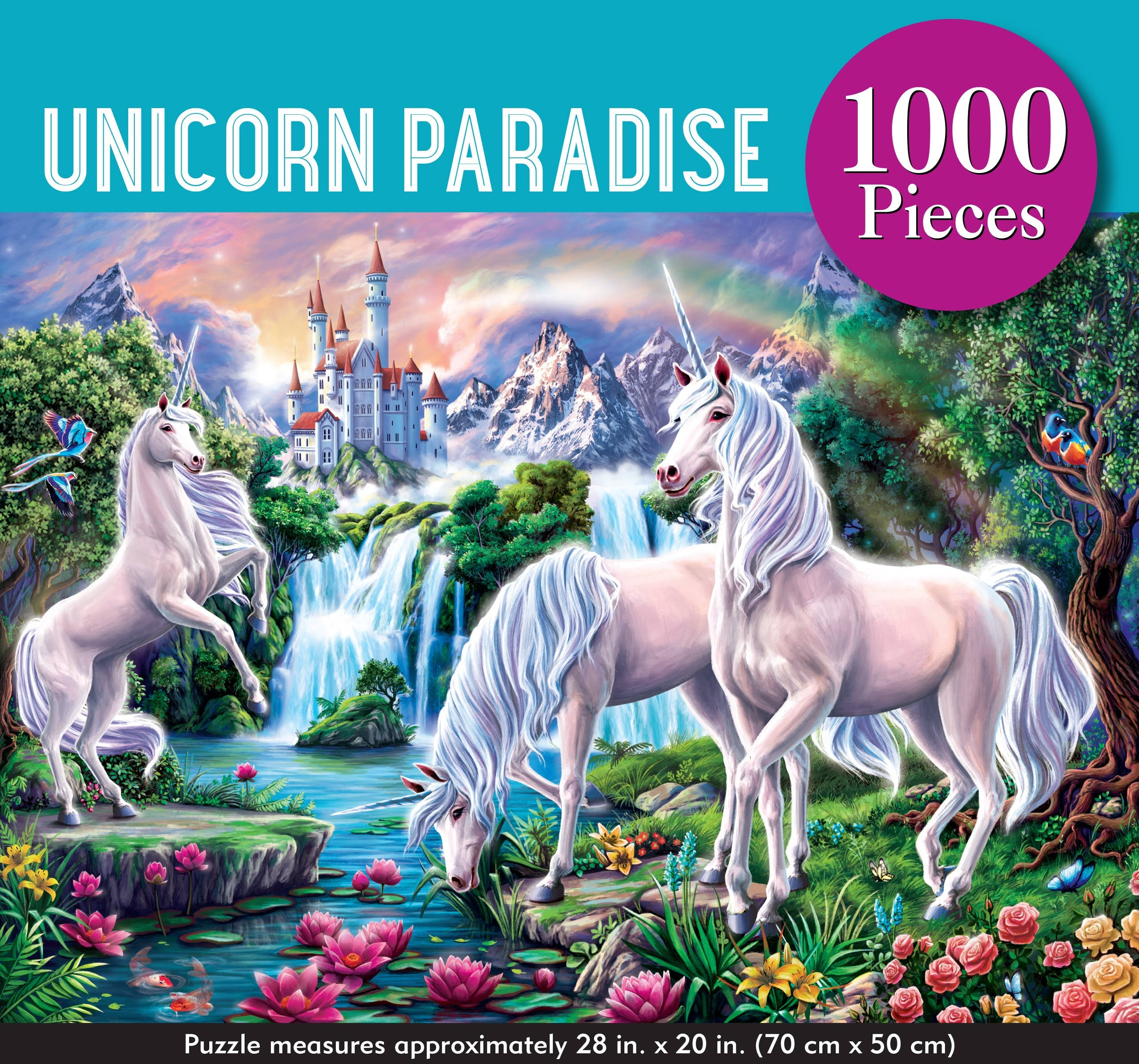 Unicorn Paradise Jigsaw Puzzle: 1000 Pieces