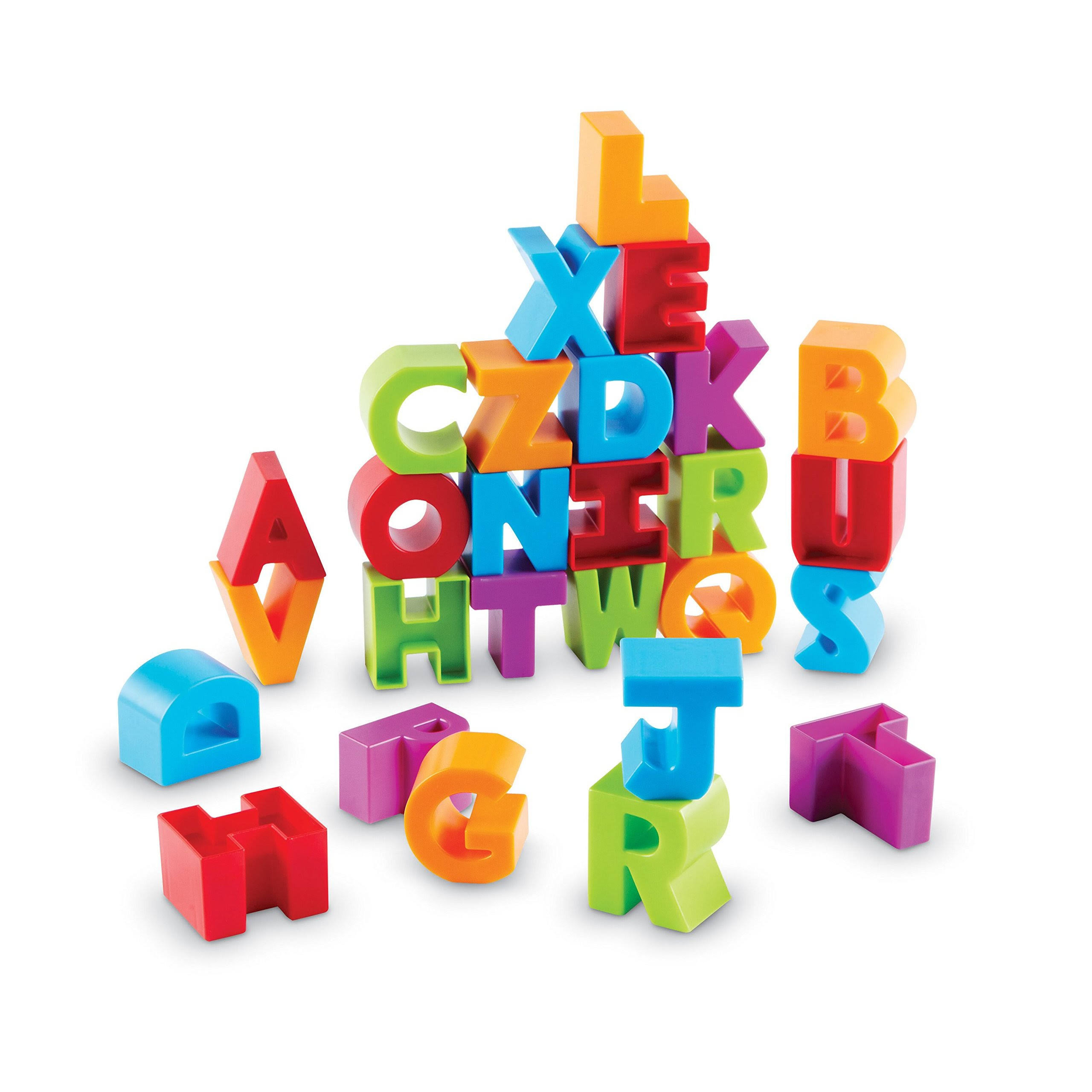 Learning Resources Alphabet Building Blocks Toy