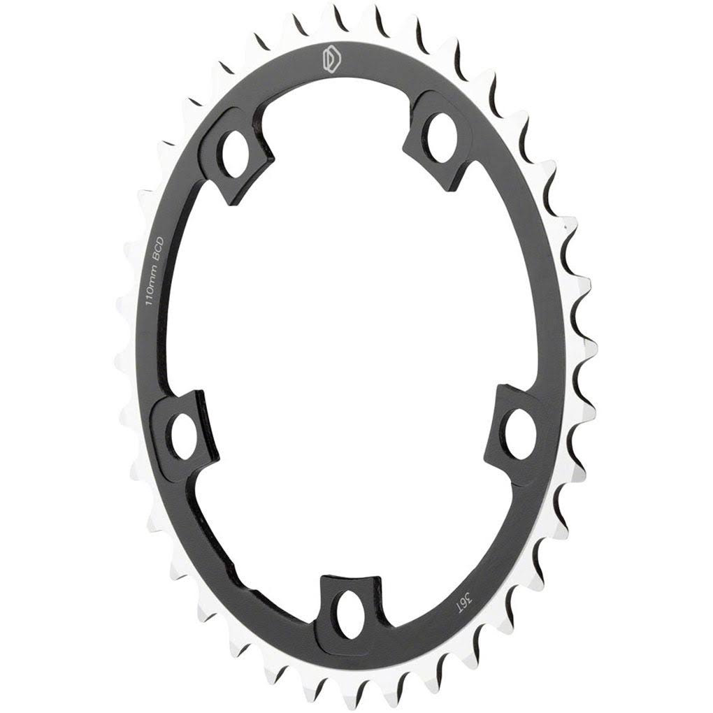 Dimension Bicycle Chainring - Black, 38 Teeth x 110mm