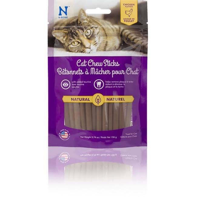 N-Bone Natural Chicken Flavor Cat Chew Sticks