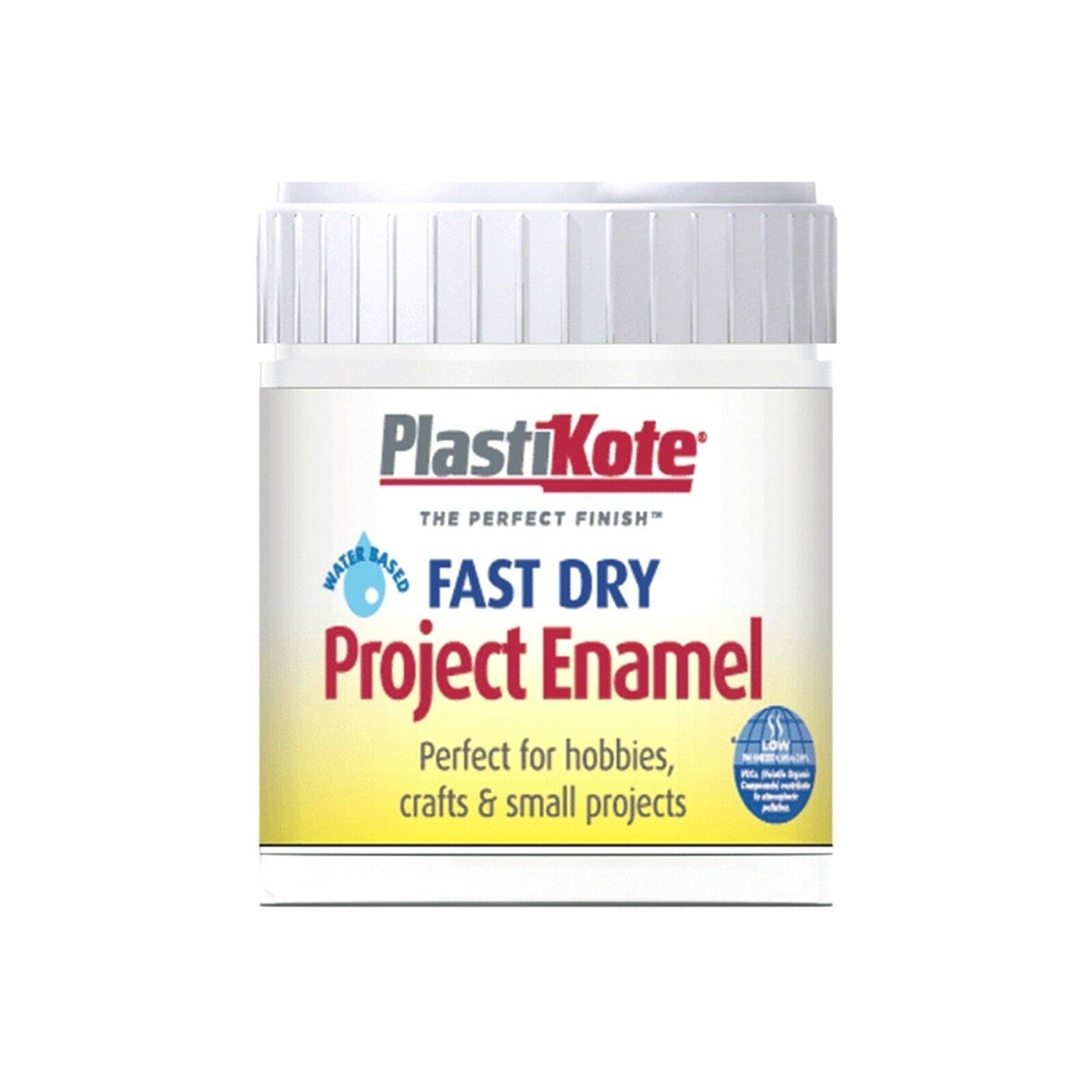 PlastiKote The Perfect Finish Fast Dry Project Enamel - White Matt