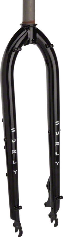 Surly Krampus Straight Steerer QR Fork - Black, 1 1/8"