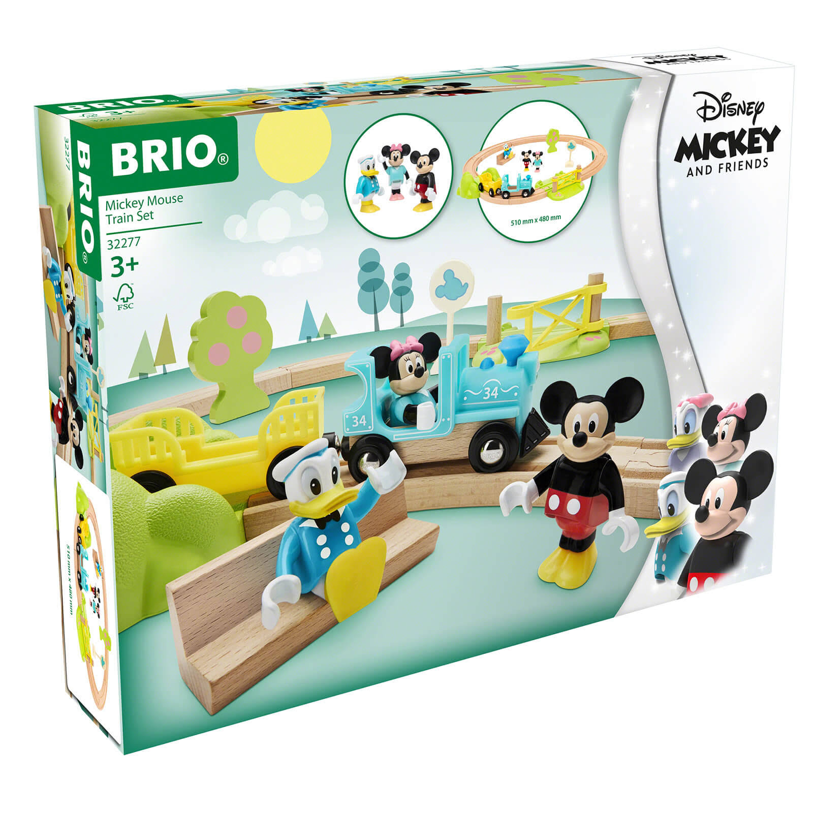 Brio Disney Mickey Mouse Train Set
