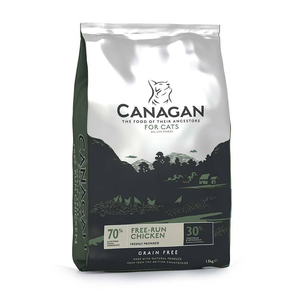 Canagan Grain Free Cat Free Run Chicken Dry Food, 1.5kg